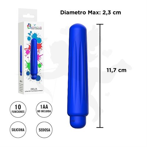 Vibrador luminous con 10 modos de vibracion